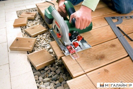 Дисковая пила Bosch PKS 55 A [0603501020] купить в Минске с доставкой