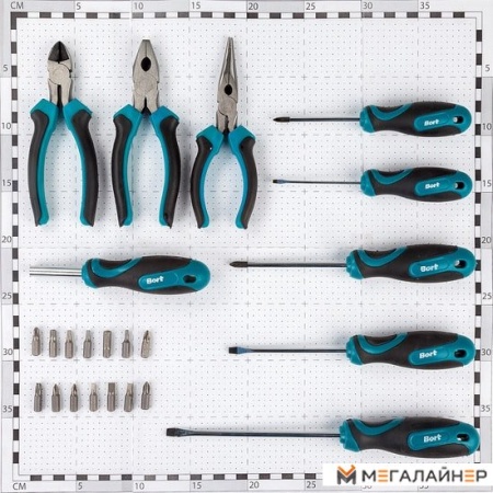 Универсальный набор инструментов Bort BTK-24 (24 предмета) купить в Минске с доставкой