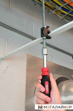 Торцевая отвертка для гаек Milwaukee Hollowcore Hex 12 мм 48-22-2537 купить в Минске с доставкой