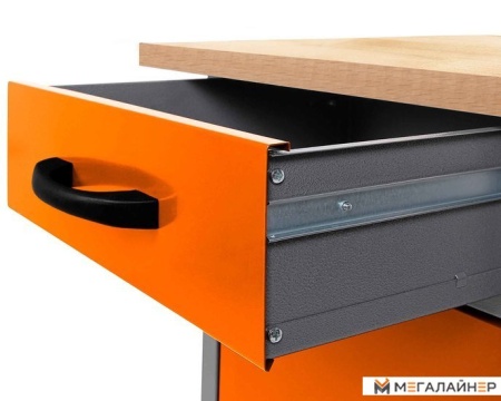 Стол-верстак Baumeister Бернд BTC-005 (оранжевый) купить в Минске с доставкой
