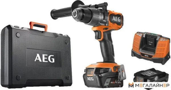 Ударная дрель-шуруповерт AEG Powertools BSB 18C3BL-X02C 4935478937 (с 2-мя АКБ 2 Ач + 4 Ач, кейс) купить в Минске с доставкой
