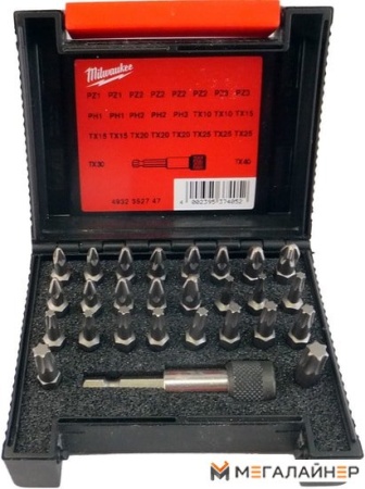 Набор бит Milwaukee 4932352747 (27 предметов) купить в Минске с доставкой