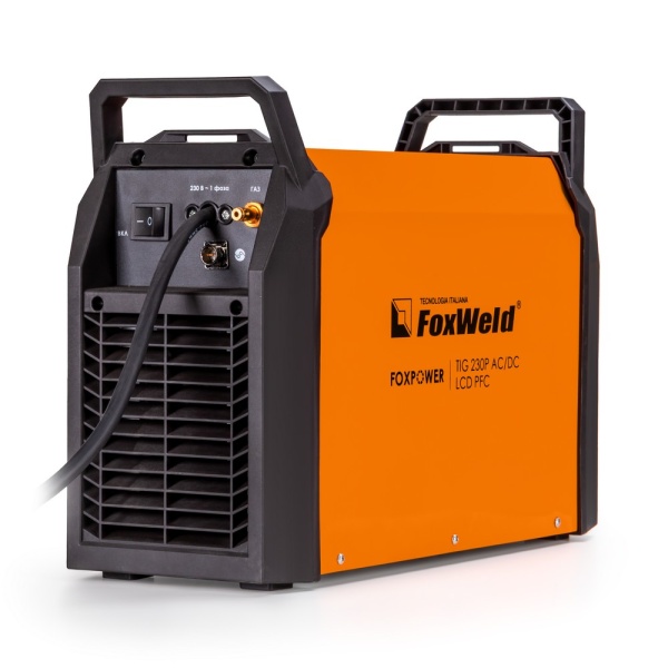 Аппарат аргонодуговой сварки FOXPOWER TIG 230P AC/DC LCD PFC FoxWeld 1497