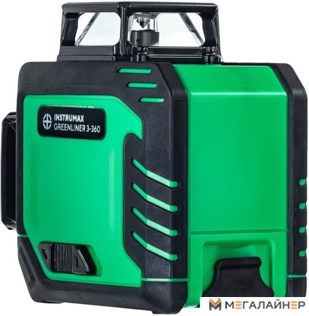 Купить Лазерный нивелир Instrumax Greenliner 3-360 в Минске с доставкой
