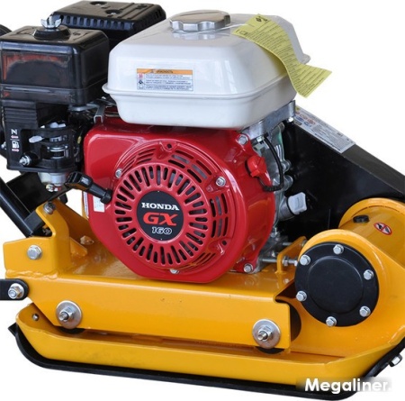 Виброплита Skiper С-60 Honda GX160 (колеса, мат) купить в Минске с доставкой