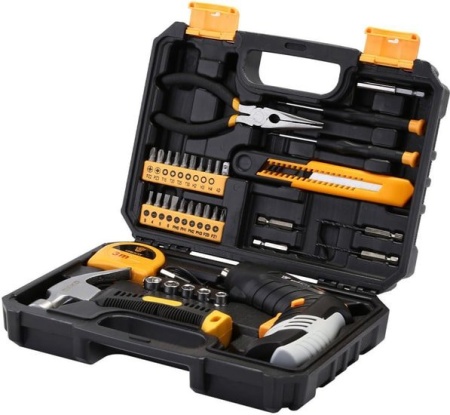 Электроотвертка Deko DKS4FU-Li SET 36 063-4152 (с 1-им АКБ, кейс, набор оснастки) купить в Минске с доставкой