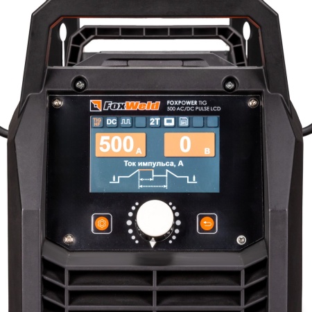 Аппарат аргонодуговой сварки FOXPOWER TIG 500 AC/DC PULSE LCD