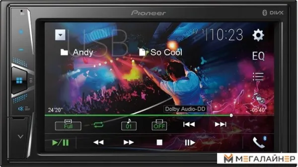 USB-магнитола Pioneer DMH-G220BT