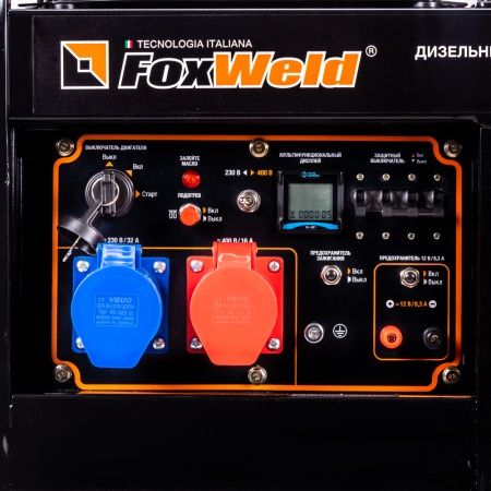 Купить Дизельный генератор FoxWeld Expert D5500-3 HP в Минске с доставкой по РБ