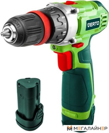 Дрель-шуруповерт Verto 50G273 (с 2-мя АКБ) купить в Минске с доставкой