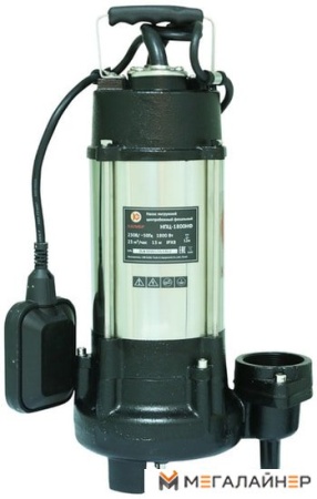 Фекальный насос Калибр НПЦ-1800НФ купить в Минске с доставкой