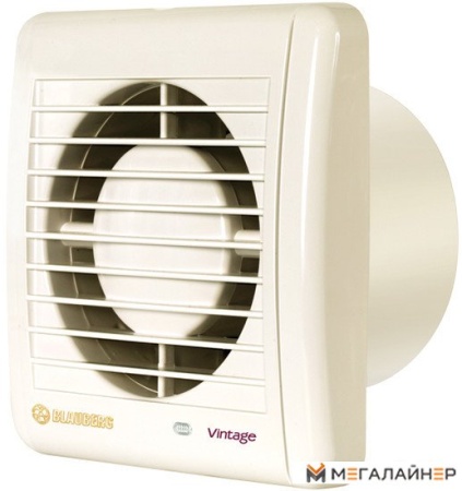 Вытяжной вентилятор Blauberg Ventilatoren Aero Vintage 100 T
