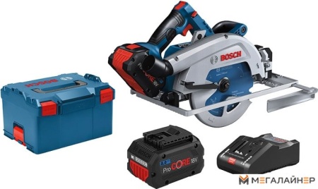 Дисковая (циркулярная) пила Bosch GKS 18V-68 GC 06016B5101 (с 2-мя АКБ, кейс) купить в Минске с доставкой