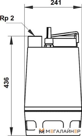 Дренажный насос Grundfos Unilift AP 50.50.08.1.V купить в Минске с доставкой