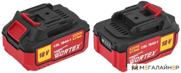 Аккумулятор Wortex CBL 1840-1 0329187 (18В/4 Ah) купить в Минске с доставкой