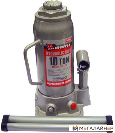 Бутылочный домкрат Matrix 50725 10т.
