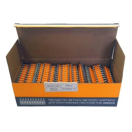 Гвозди по бетону металлу и кирпичу GNGC6-19-BT (1000 шт) купить в Минске с доставкой