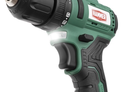 Дрель-шуруповерт Hammer ACD18BL (с 2-мя АКБ, кейс) купить в Минске с доставкой