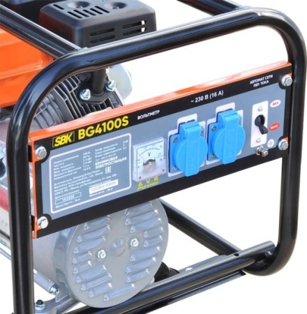 Купить Бензиновый генератор SBK BG4100S в Минске с доставкой по РБ