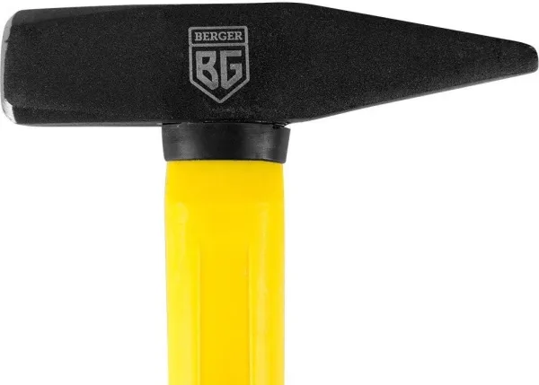 Молоток Berger Слесарный кованый 300г BG1513 (фиберглассовая рукоятка) купить в Минске с доставкой