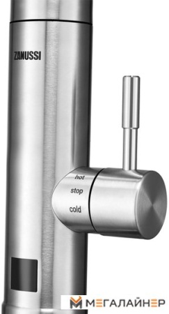 Проточный электрический водонагреватель-кран Zanussi SmartTap Steel купить в Минске с доставкой
