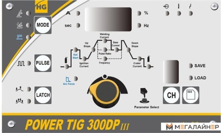 Сварочный инвертор HUGONG Power TIG 300DP III