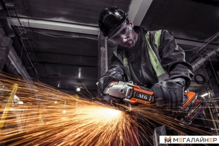 Угловая шлифмашина AEG Powertools BEWS 18-125BLPX-602C 4935464422 (с 2-мя АКБ, кейс) купить в Минске с доставкой