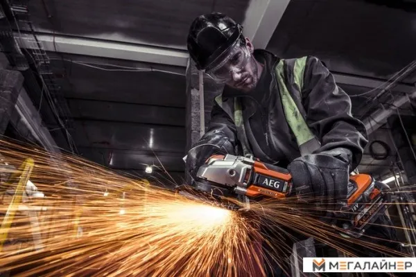 Угловая шлифмашина AEG Powertools BEWS 18-125BLPX-602C 4935464422 (с 2-мя АКБ, кейс) купить в Минске с доставкой