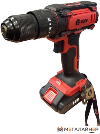 Ударная дрель-шуруповерт Edon AD-18AP (с 2-мя АКБ, кейс) купить в Минске с доставкой