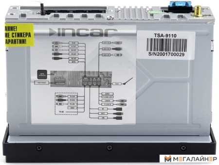 USB-магнитола Incar TSA-9110