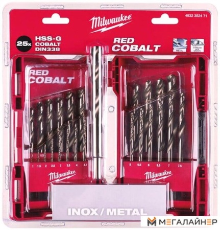 Набор оснастки Milwaukee 4932352471 (25 предметов) купить в Минске с доставкой