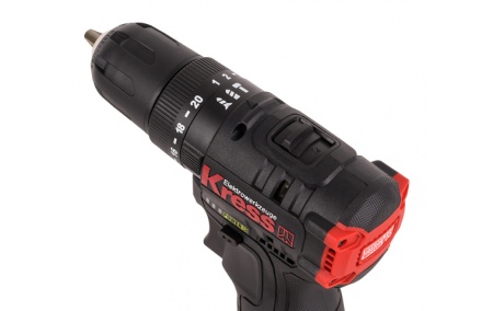 Аккумуляторный шуруповерт бесщеточный ударный Kress KUC12, 12В, 40Нм, 2Ач х 2, ЗУ 1.5А, кейс купить в Минске с доставкой