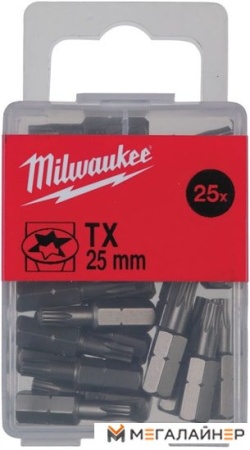 Набор бит Milwaukee 4932399597 (25 предметов) купить в Минске с доставкой