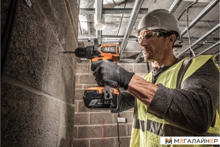 Ударная дрель-шуруповерт AEG Powertools BSB 18BL2-602K 4935481043 (с 2-мя АКБ, кейс) купить в Минске с доставкой