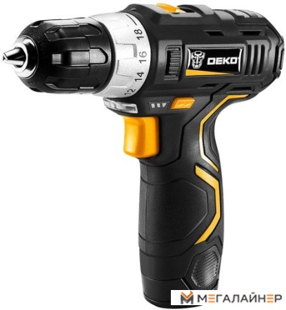 Дрель-шуруповерт Deko GCD12DU3 063-4096 (с 1-им АКБ) купить в Минске с доставкой