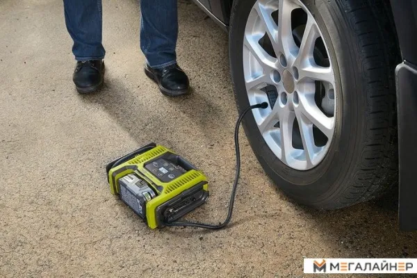 Автомобильный компрессор Ryobi R18MI-0 (без аккумулятора)