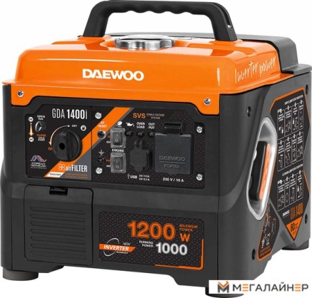 Купить Бензиновый генератор Daewoo Power GDA 1400i в Минске с доставкой по РБ