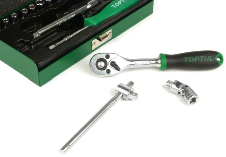 Набор торцевых головок Toptul GCAD1702 17 предметов купить в Минске с доставкой