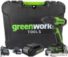 Дрель-шуруповерт Greenworks GD24DD35K2 3704007UA (с 1-м АКБ, кейс) купить в Минске с доставкой