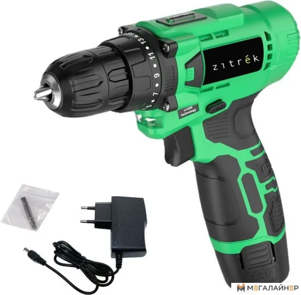 Дрель-шуруповерт Zitrek Green Li Plus 083-1021 (с 1-им АКБ) купить в Минске с доставкой