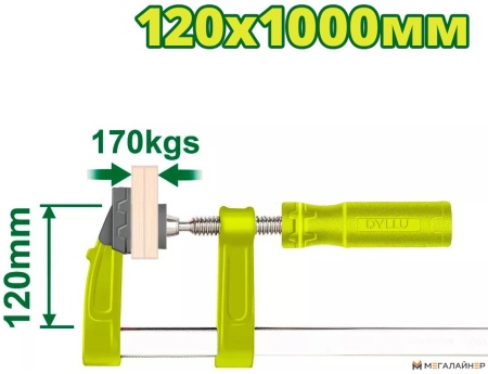 Купить Струбцина Dyllu DTCP2125 в Минске с доставкой
