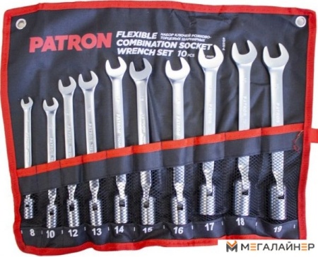 Набор ключей Patron P-5010F (10 предметов) купить в Минске с доставкой