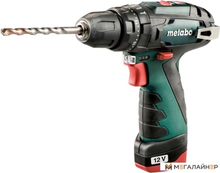 Ударная дрель-шуруповерт Metabo Powermaxx SB Basic 600385500 (с 2-мя АКБ, кейс) купить в Минске с доставкой