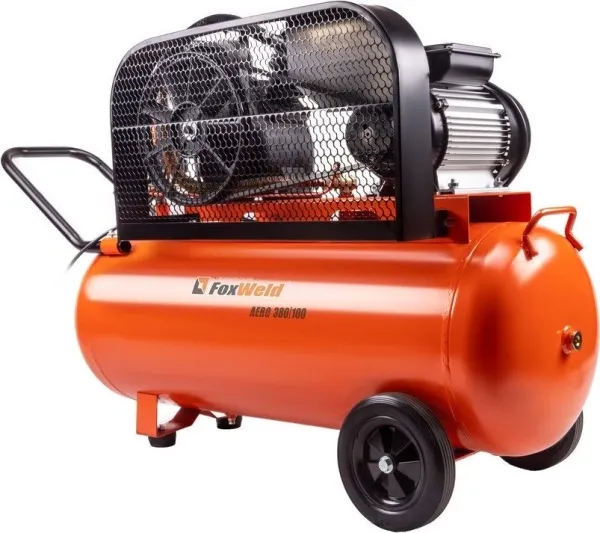 Компрессор масляный ременной Foxweld AERO 380/100