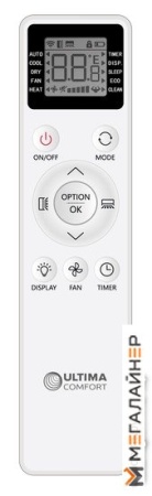 Сплит-система Ultima Comfort Eclipse Inverter ECL-I12PN-OUT/ECL-I12PN-IN