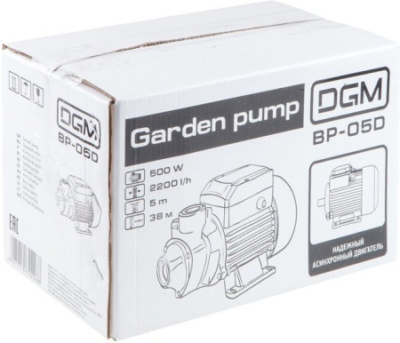 Садовый насос DGM BP-05D купить в Минске с доставкой
