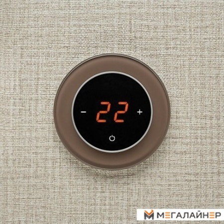 Терморегулятор DeLUMO Ronda (7013 натуральный коричневый)