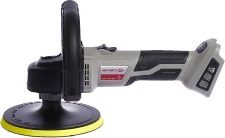 Полировальная машина Интерскол УПМ-180/18ВЭ (без АКБ) купить в Минске с доставкой