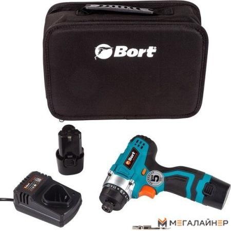 Дрель-шуруповерт Bort BAB-12x2Li-FDK (с 2-мя АКБ) купить в Минске с доставкой