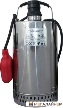 Дренажный насос IBO SWQ 750 купить в Минске с доставкой